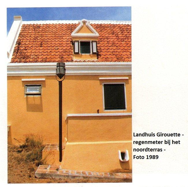 27. Girouette regenmeter noordterras 1989